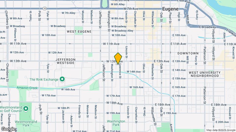 1350 Lawrence St Mapa y Detalles de la Ubicación