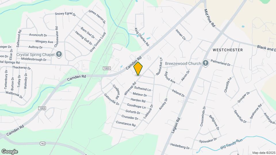 3250 Winesap Rd Map and Location Details