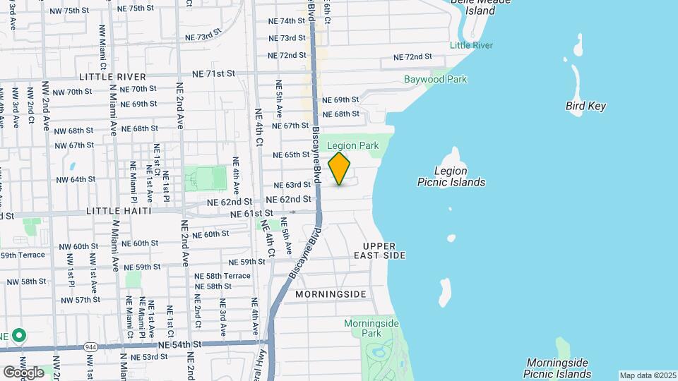 652 NE 63rd St, Unit 103 Map and Location Details