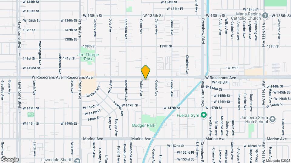 14310 Yukon Ave Map and Location Details