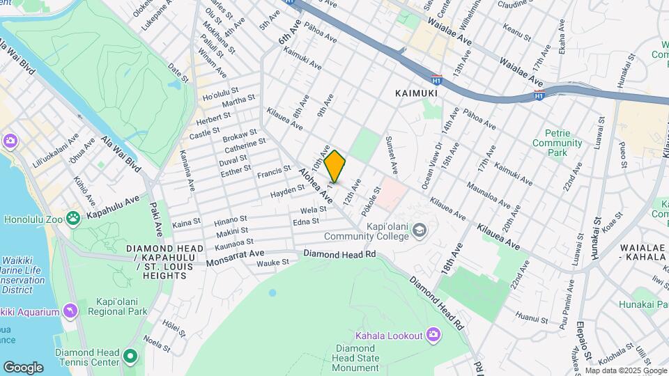 551 11th Ave, Unit 2 Mapa y Detalles de la Ubicación