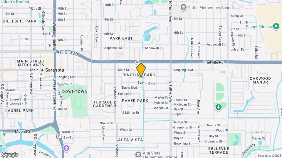 2588 Colorado St Map and Location Details
