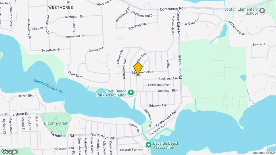 3799 Fieldview Ave Map and Location Details