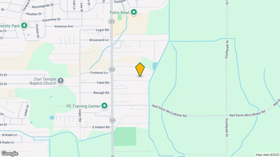 821 Lebleu Rd Mapa y Detalles de la Ubicación