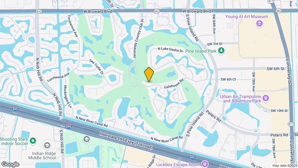 9000 Jacaranda Ln Map and Location Details