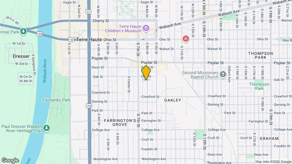 519 S 8th St Map and Location Details