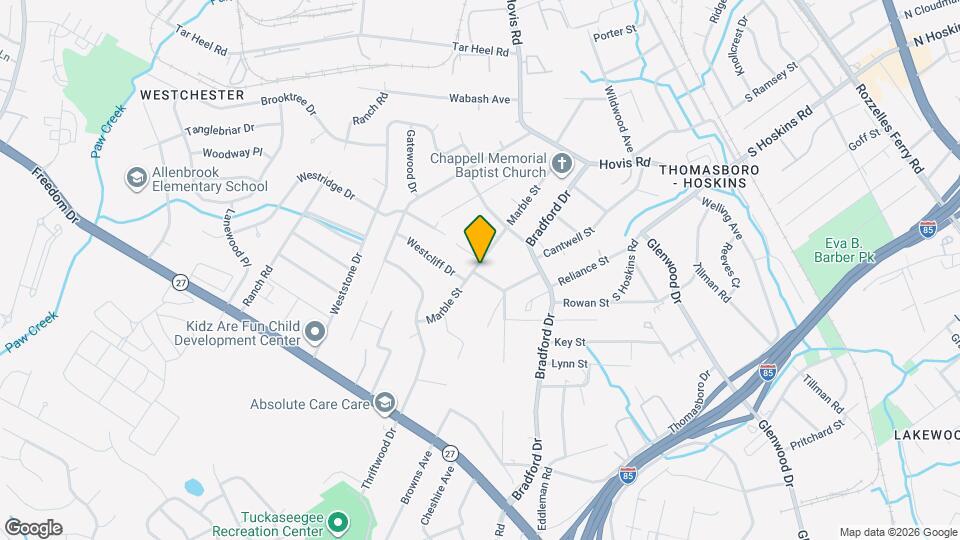 1132 Montcalm St Map and Location Details