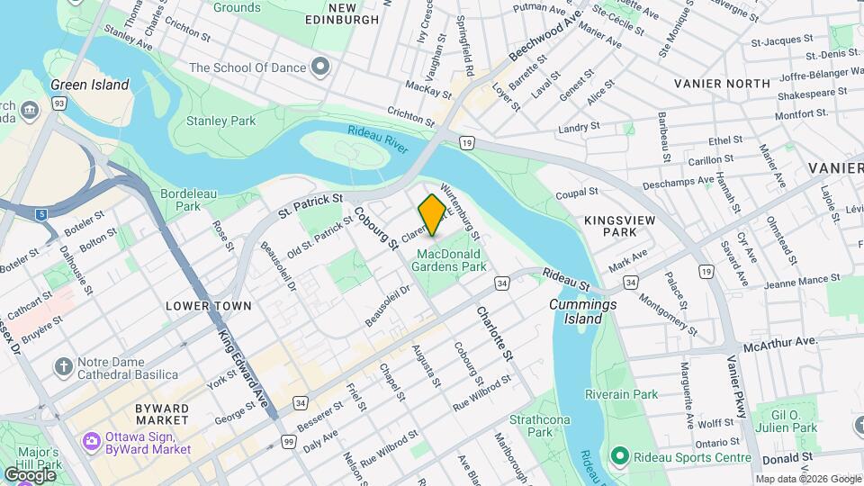 118 Lower Charlotte St Map and Location Details