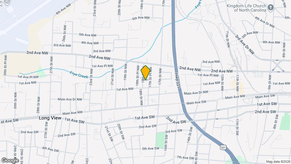 130 18th St NW Map and Location Details