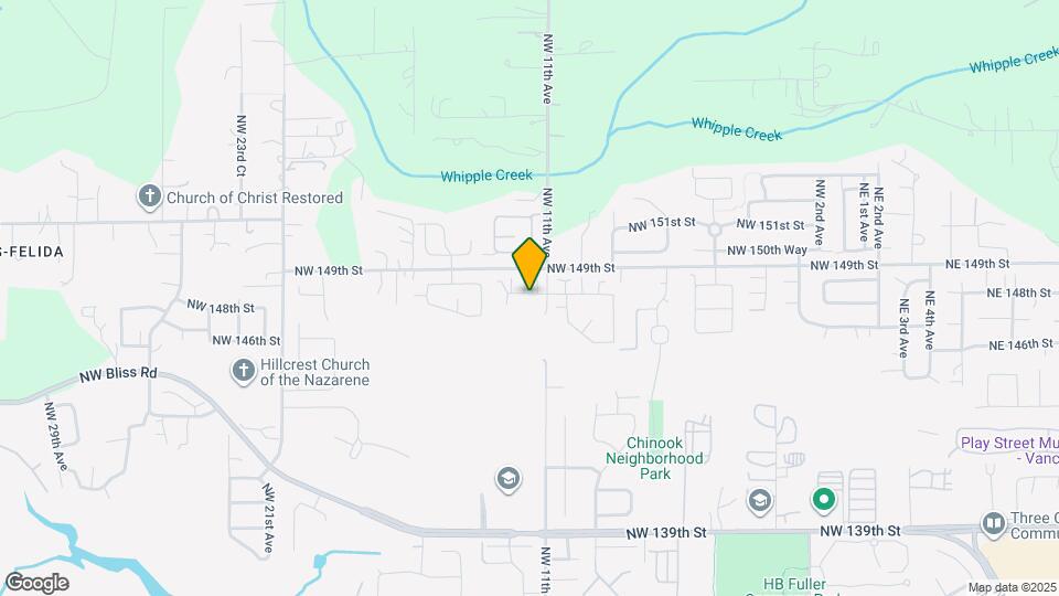 1115 NW 148th Cir Map and Location Details