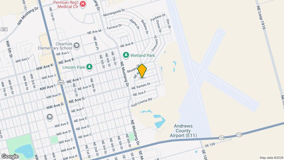 908 NE Bronstad Dr Map and Location Details