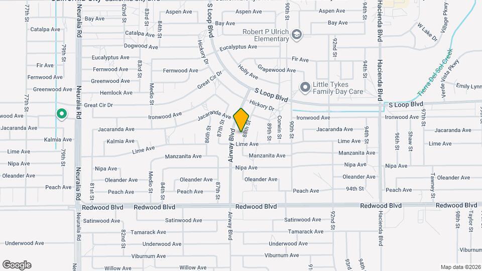 20321 88th St Map and Location Details