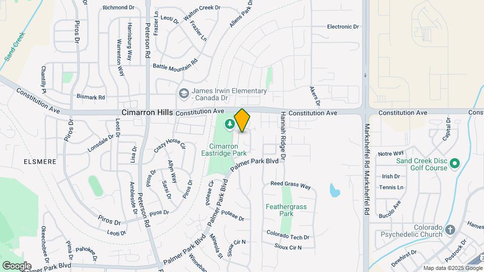 2368 Washo Cir Map and Location Details