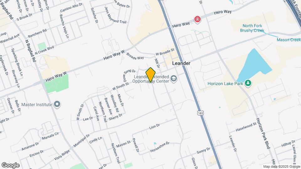 110 Fossil Trail Map and Location Details