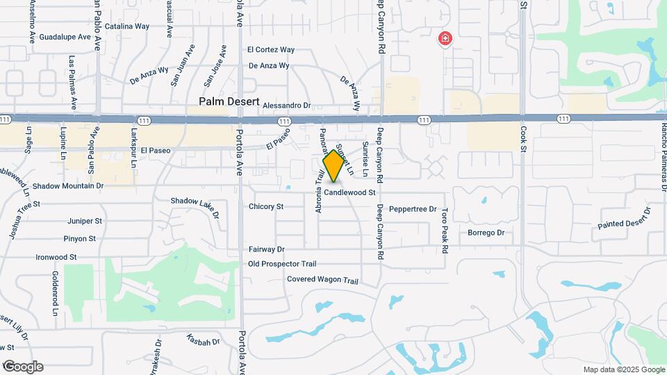74320 Candlewood St Mapa y Detalles de la Ubicación
