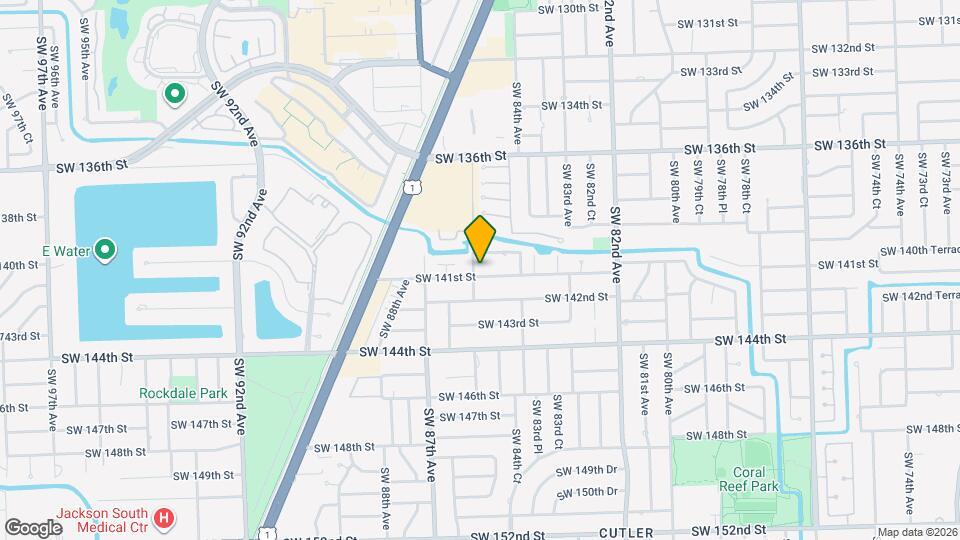 8495 SW 141st St Map and Location Details