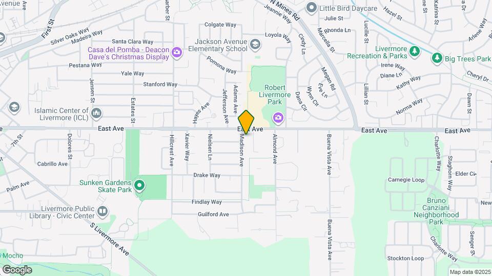 1042 Madison Ave Map and Location Details