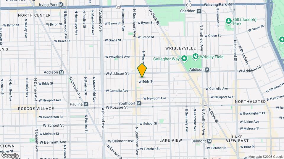 1336 W Eddy St Mapa y Detalles de la Ubicación