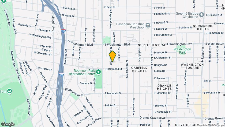 1172 Raymond Ave Map and Location Details