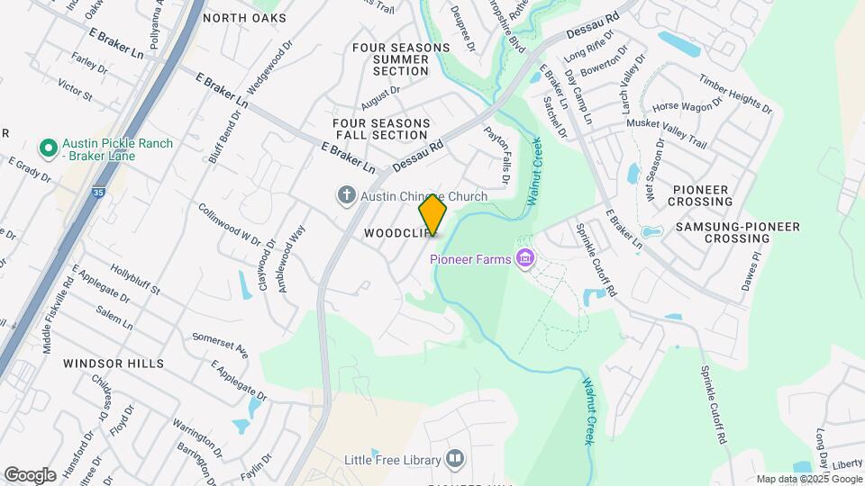 11205 Terrace Bluff Dr Map and Location Details