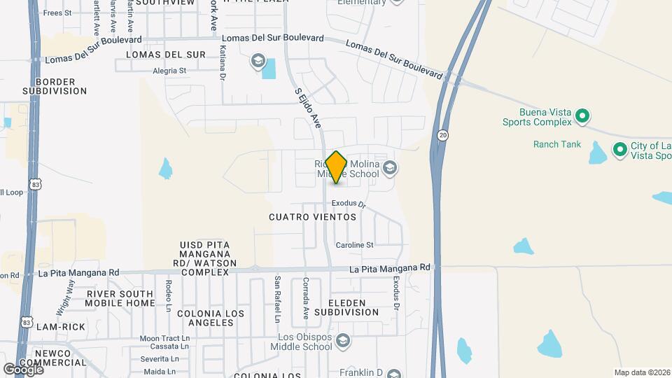 4303 Melissa Dr Map and Location Details