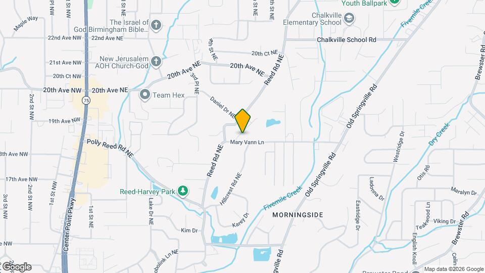 2013 Hamilton Pl Map and Location Details