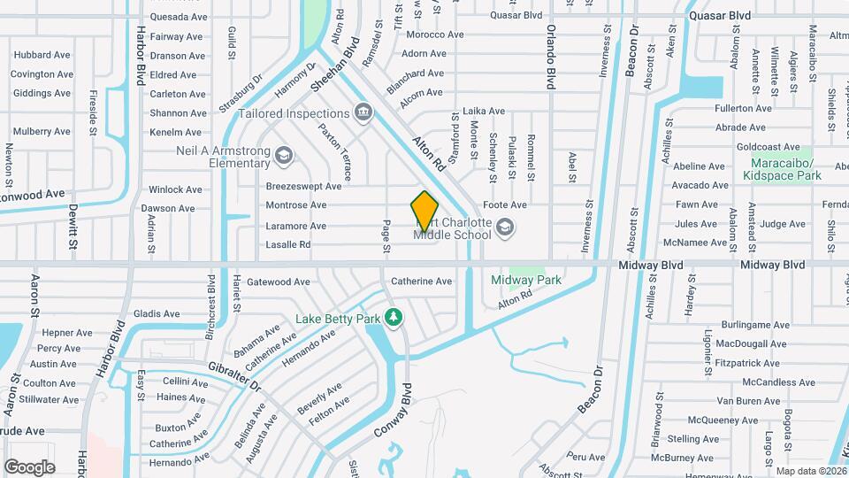 22344 Lasalle Rd Map and Location Details