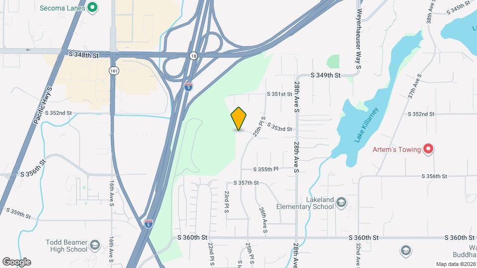 2427 S 354th St Map and Location Details