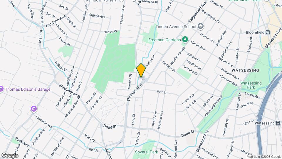 627 Thomas Blvd Map and Location Details