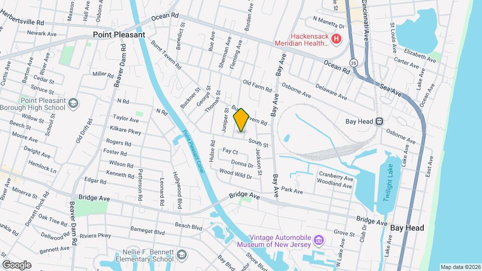 1419 Joseph St Map and Location Details