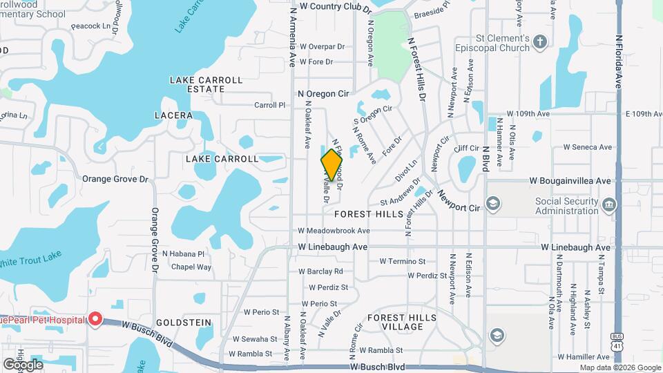 10209 N Valle Dr Map and Location Details