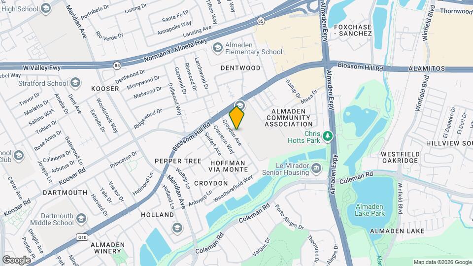 5662 Croydon Ave Map and Location Details