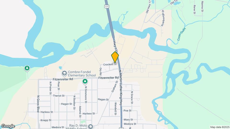 2532 Crockett St Map and Location Details