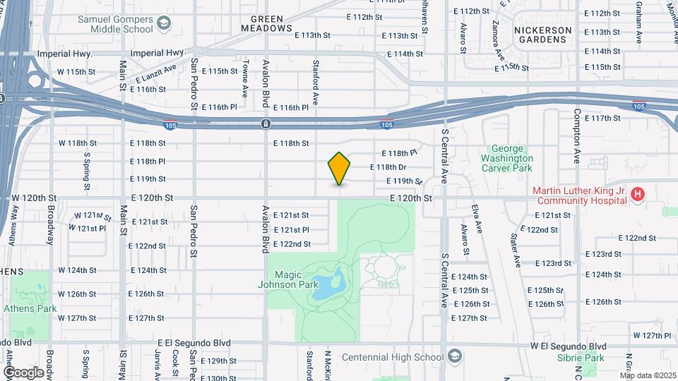 819 East 120th St Map and Location Details