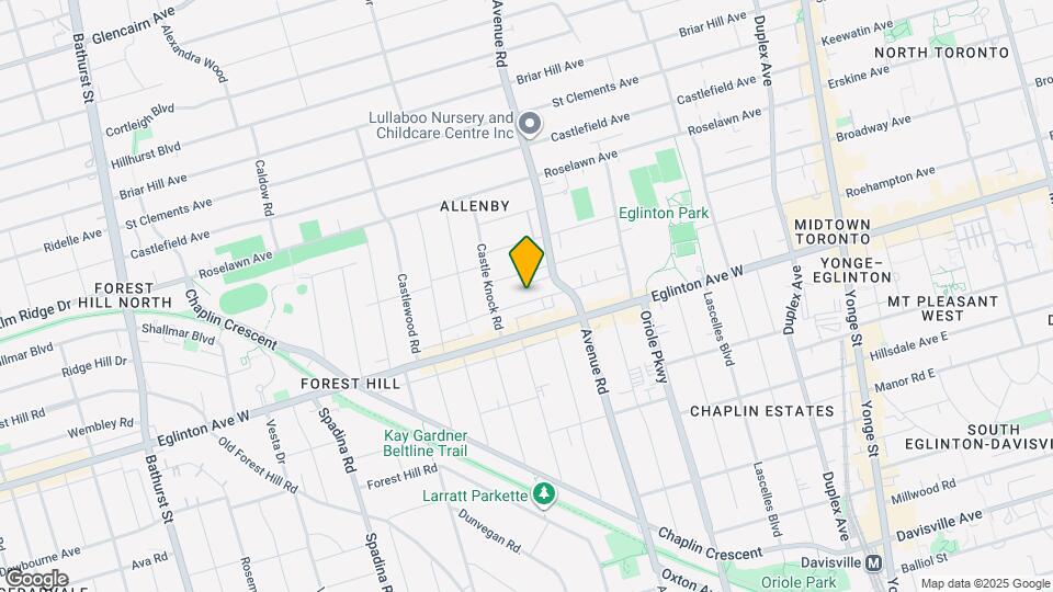 74 Burnaby Blvd Map and Location Details