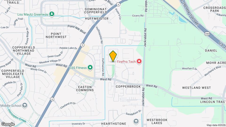 14907 Englebrook Dr Map and Location Details