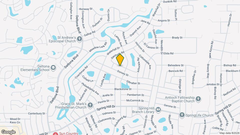 2173 Danforth Rd Map and Location Details