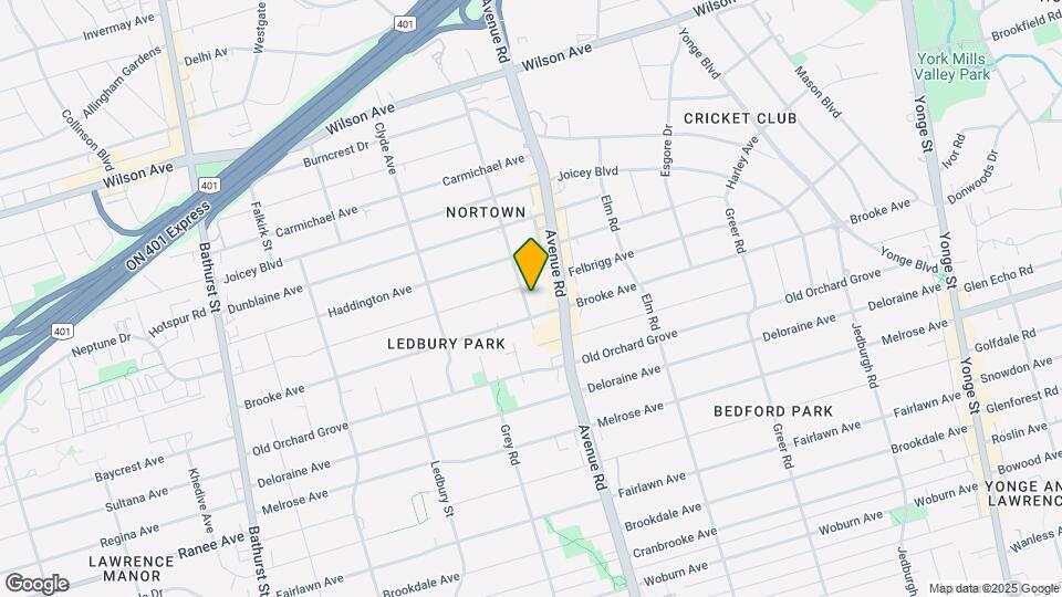 21 Kelso Ave Map and Location Details