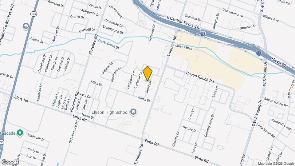 2801 Reed Ln Map and Location Details