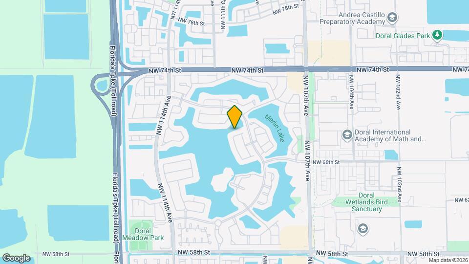 11155 NW 70th St Map and Location Details