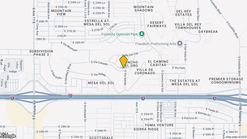 11785 Calle Gaudi Mapa y Detalles de la Ubicación