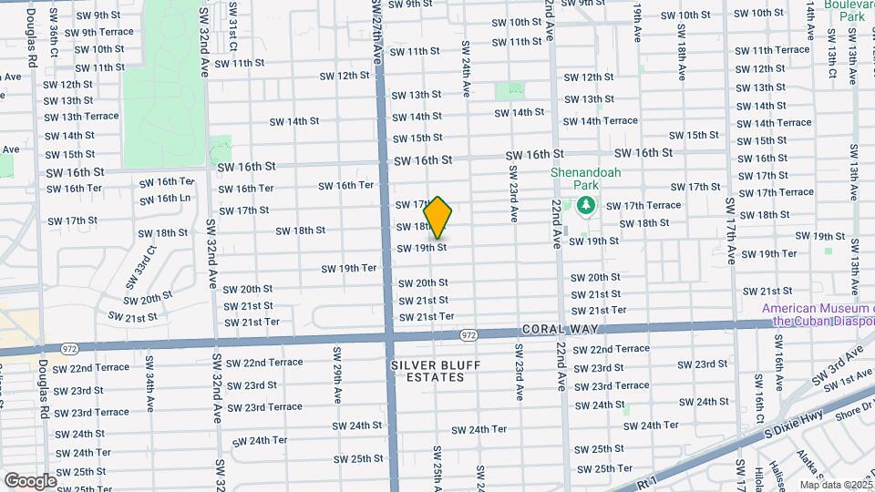 2485 SW 19th St Map and Location Details