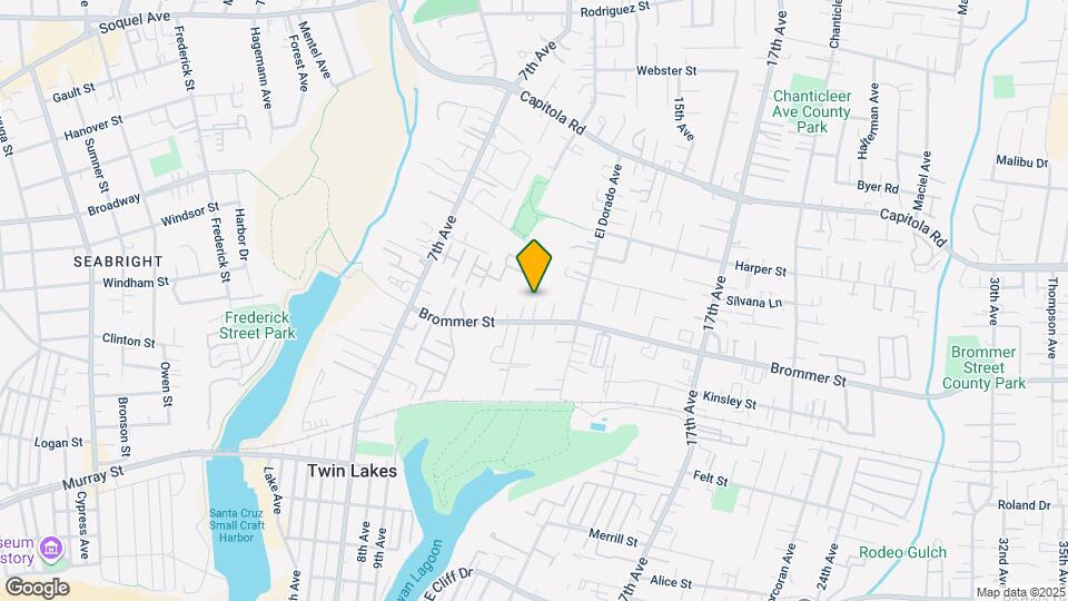 1053 Brommer St Map and Location Details