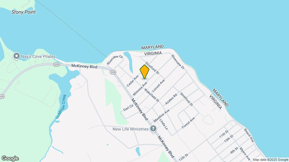 217 Mimosa Ave Map and Location Details