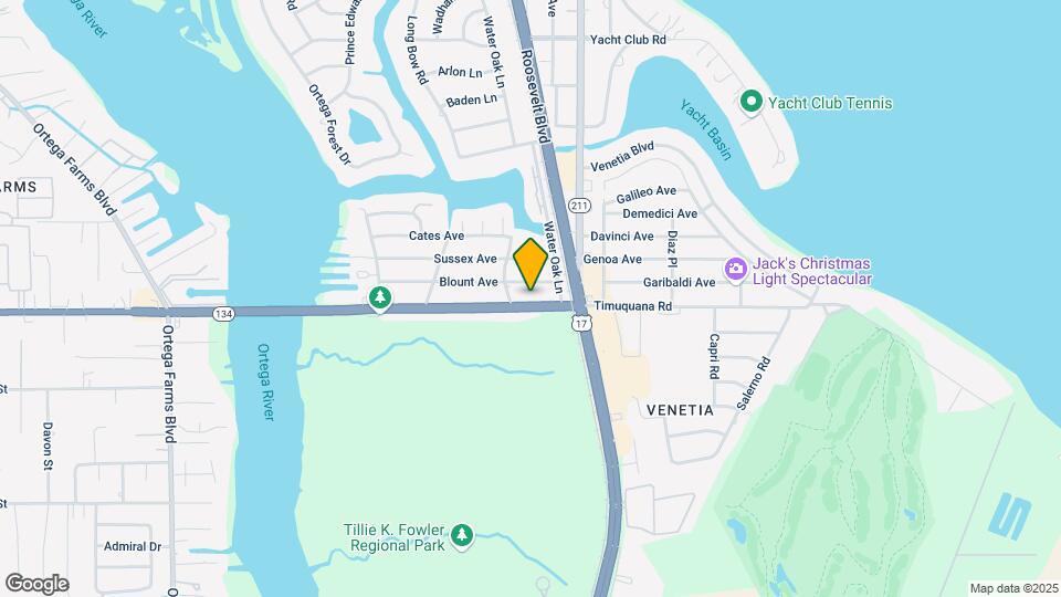 4549 Timuquana Rd Map and Location Details