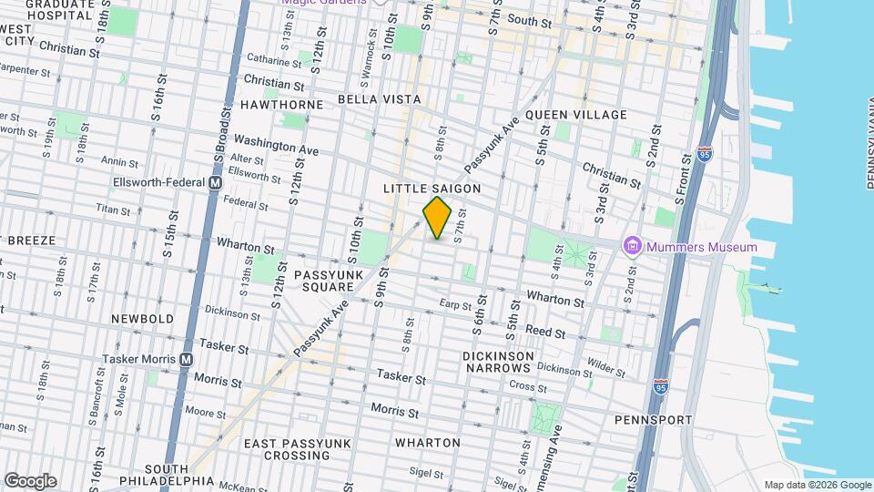 730 Federal St Map and Location Details