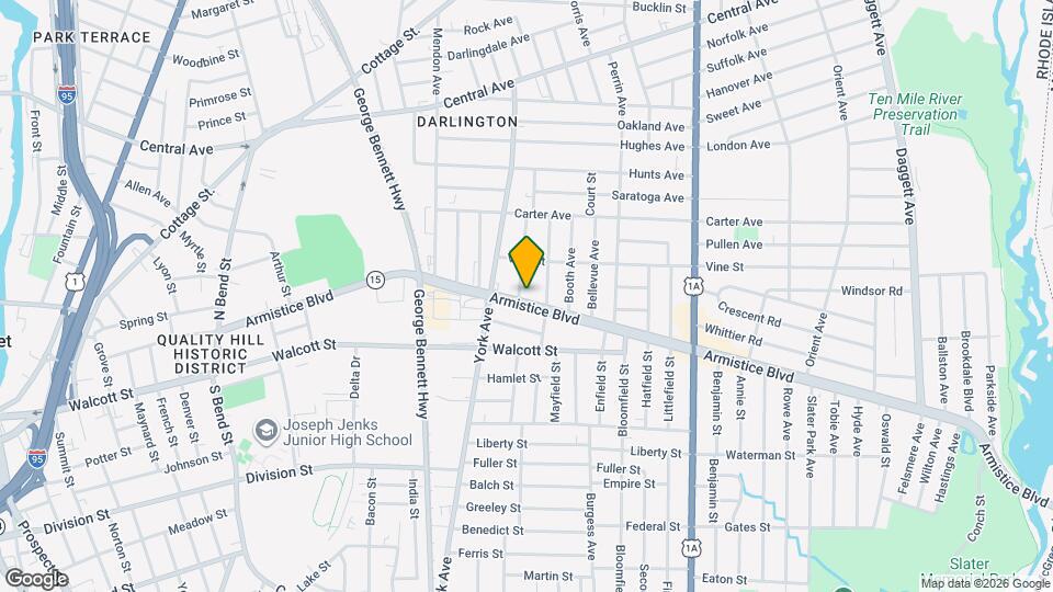 370 Armistice Blvd, Unit 1 Mapa y Detalles de la Ubicación