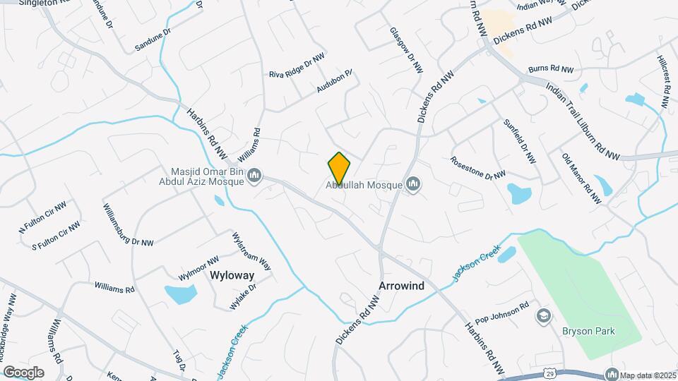 5257 Windfield Glen Ct NW Map and Location Details