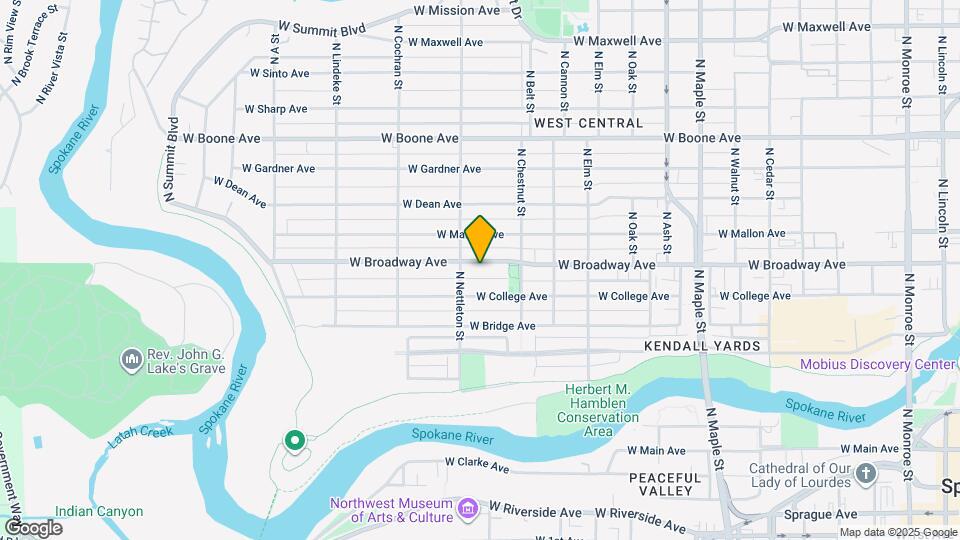 2211 W Broadway Ave Map and Location Details