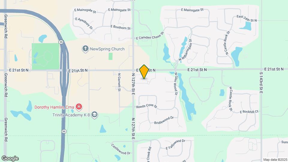 2124 N 127th Ct E Map and Location Details